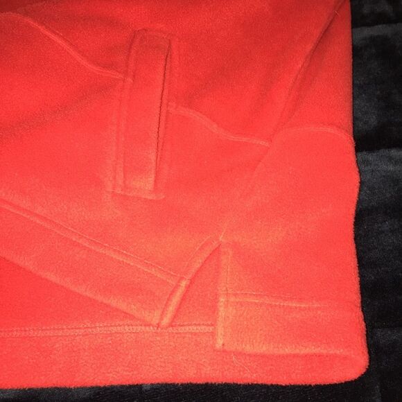 Walt Disney World Mickey Mouse Fleece Hoodie Sz S Red Pockets Unisex - Picture 12 of 12